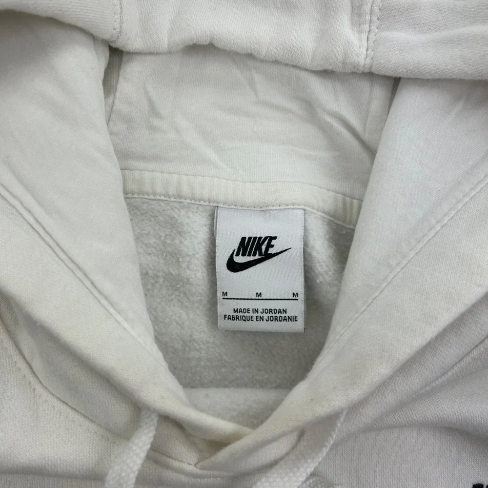 Vintage Y2K Nike Sweatshirt Size Medium White Sportswear Swoosh‎ Hoodie